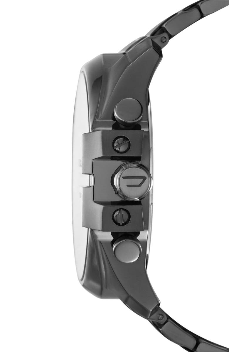 DIESEL<sup>®</sup> 'Mega Chief' Bracelet Watch, 51mm, Alternate, color, 