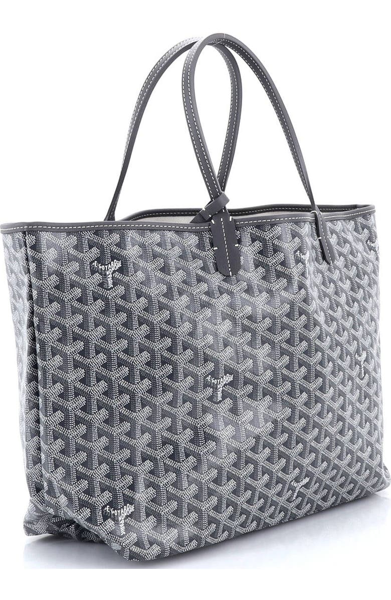 Pre-Owned Goyard Saint Louis Tote Coated Canvas PM, Alternate, color, Gray