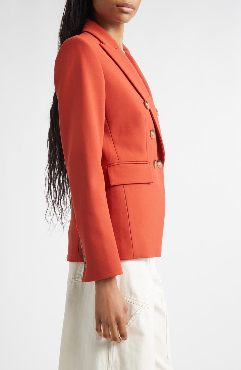 Veronica Beard Miller Dickey Jacket, Alternate, color, Carnelian Red