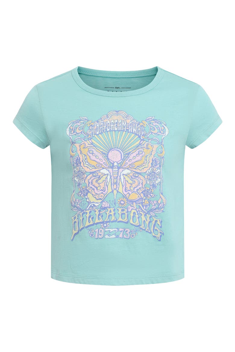 Kids' Butterfly Dream Cotton Graphic T-Shirt, Main, color, NILE BLUE