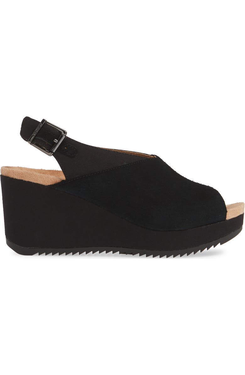 VIONIC WITH ORTHAHEEL Vionic Trixie Slingback Wedge, Alternate, color,