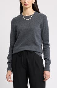 Nordstrom Crewneck Cashmere Sweater