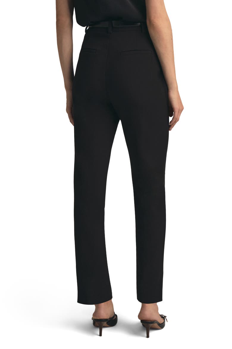 The Favorite High Waist Ankle Cigarette Pants, Alternate, color, BLACK
