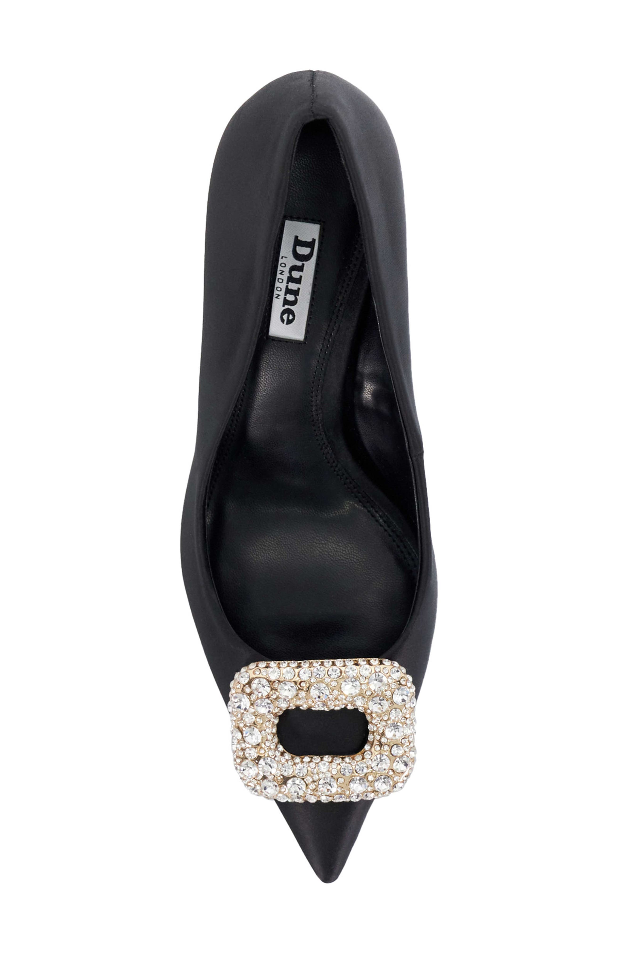 Dune London Aquamarine Pointed Toe Pump, Alternate, color, 