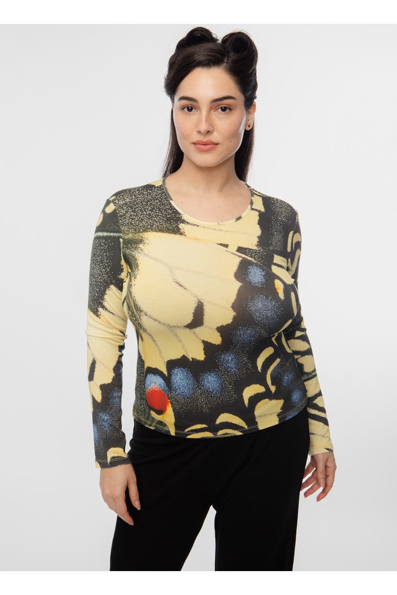 Swallowtail Long Sleeve, Alternate, color, Swallowtail