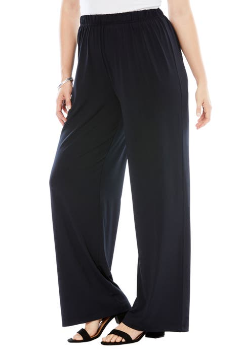 Ultrasmooth® Fabric Wide-Leg Pant (Plus)