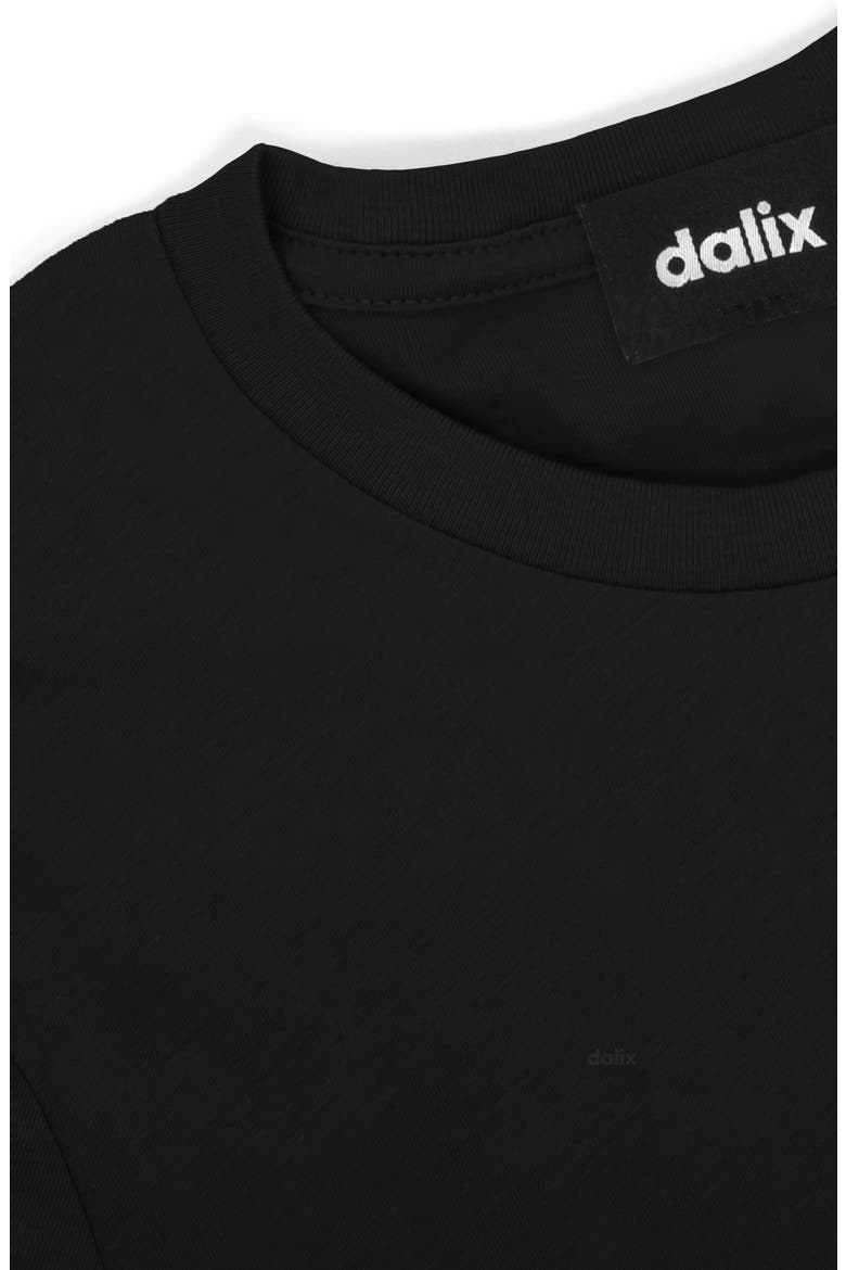 Womens Lil Peach Jersey Tee, Alternate, color, Black