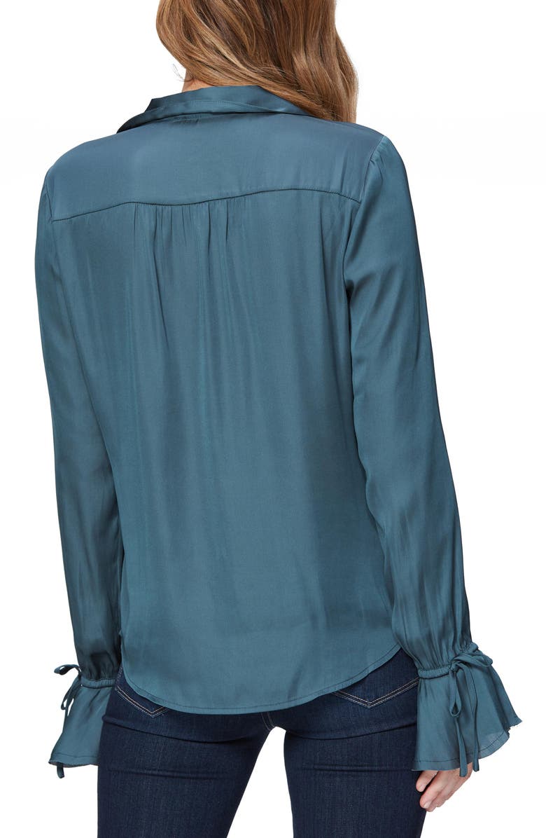 PAIGE Nevynne Ruffle Blouse, Alternate, color,