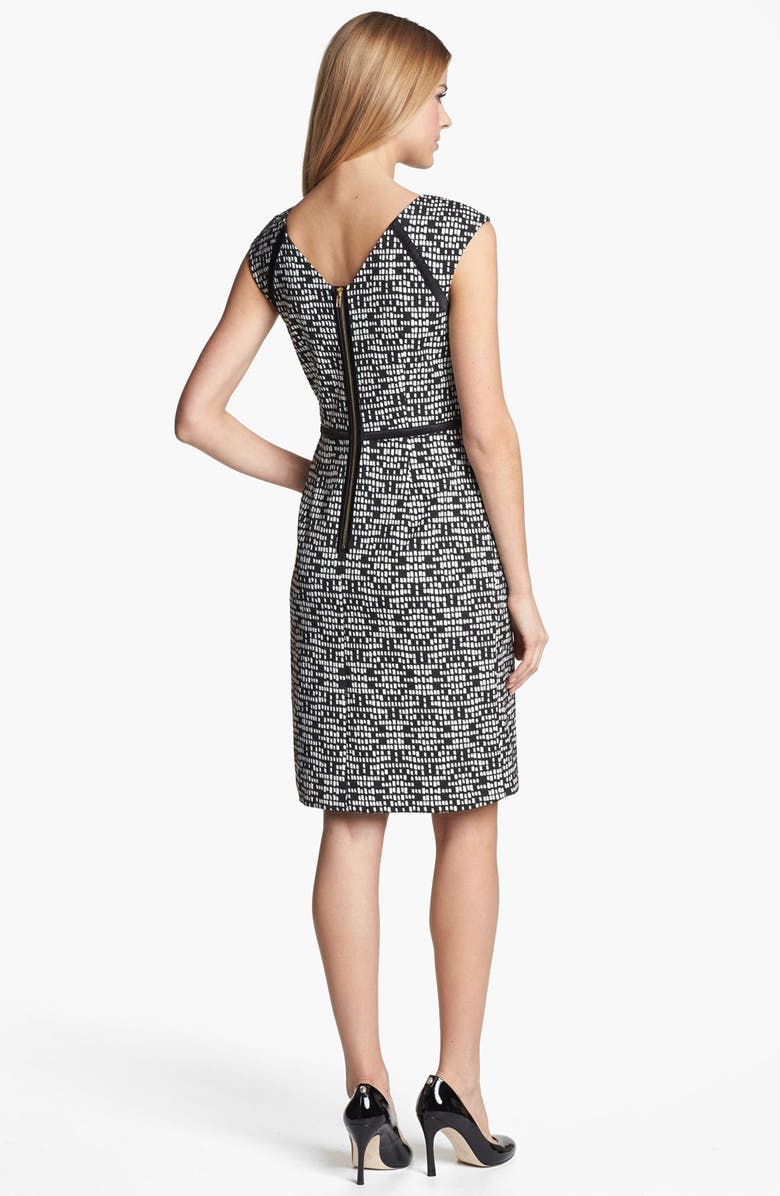 Adrianna Papell Jacquard Sheath Dress, Alternate, color,