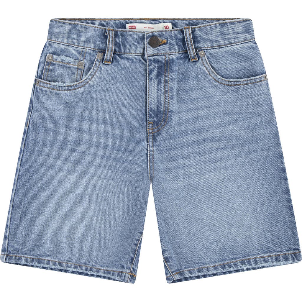 LEVI'S LEVI'S KIDS' '94 BAGGY MID THIGH DENIM SHORTS