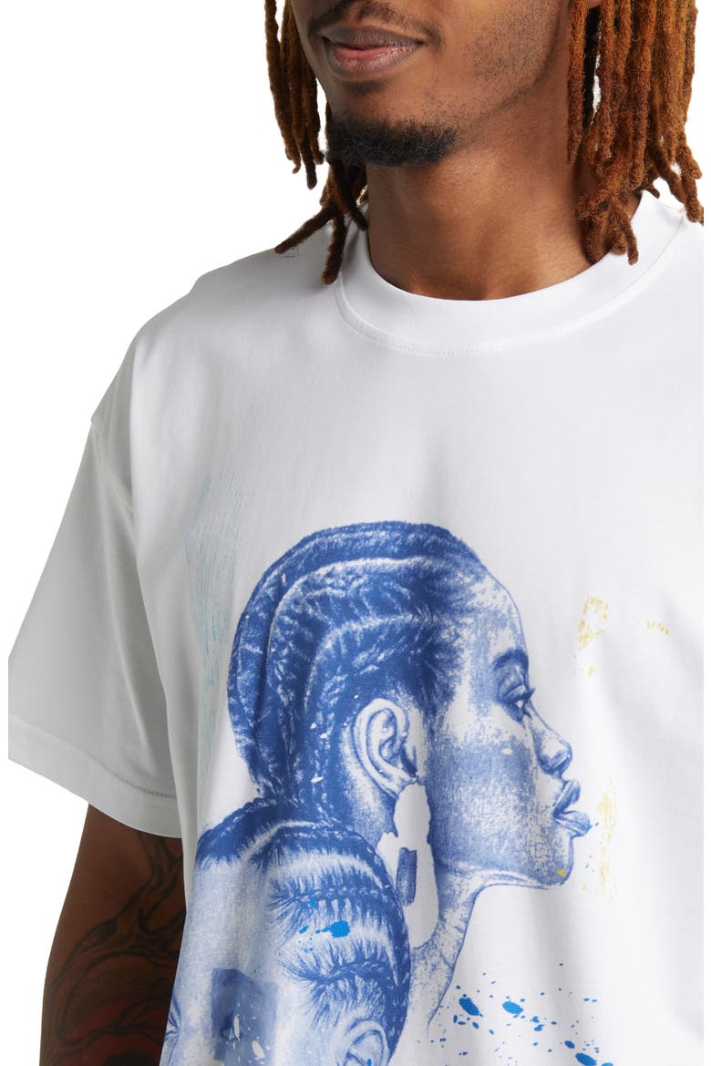 Women's Intuition Cotton Graphic T-Shirt, Alternate, color, WHITE