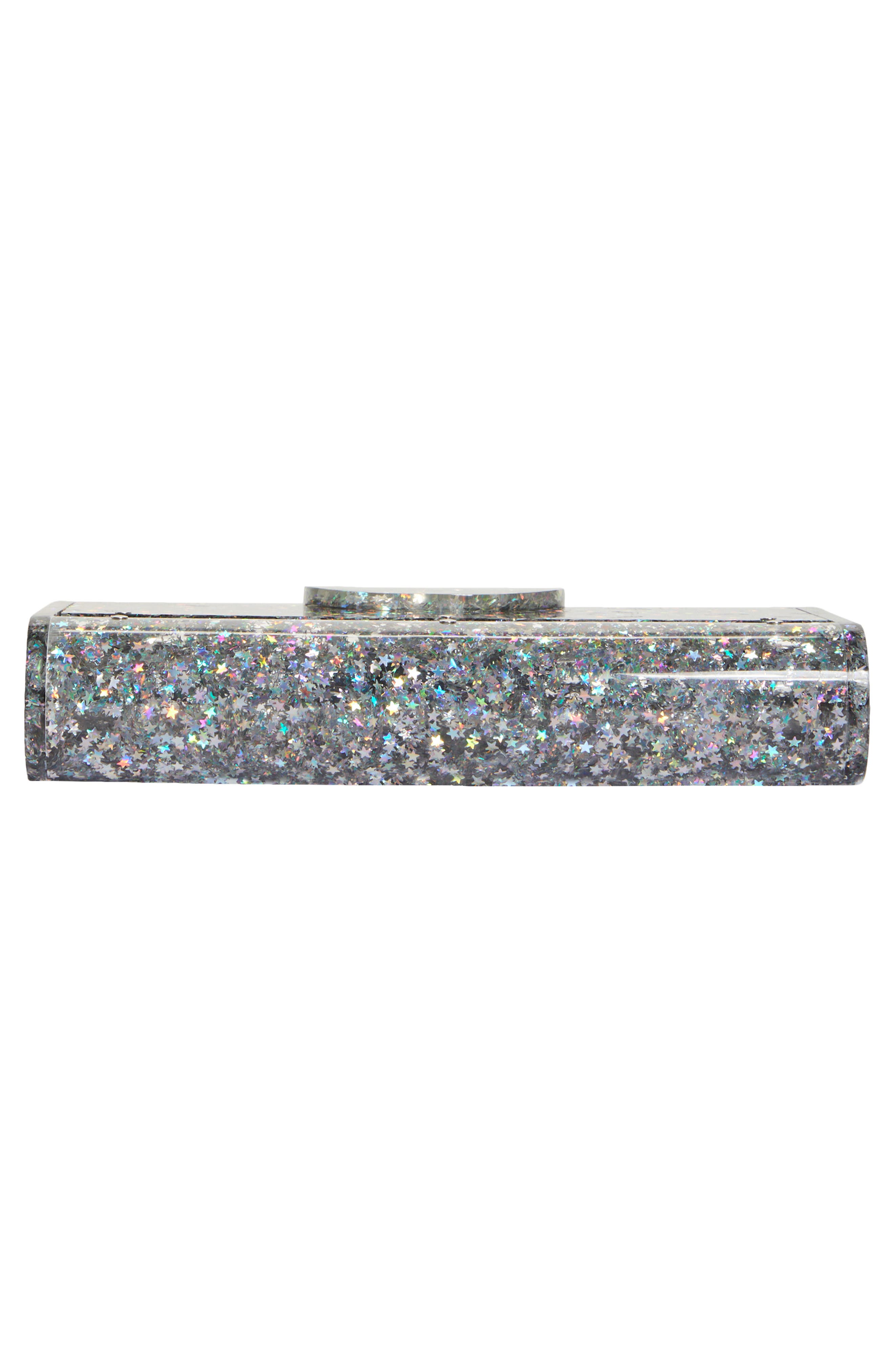 Edie Parker Mini Lara Acrylic Clutch, Alternate, color, 