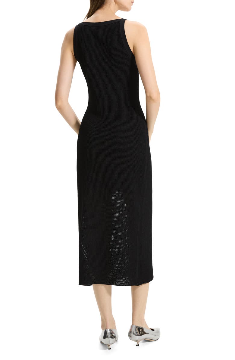 Theory Square Neck Midi Sweater Dress, Alternate, color,