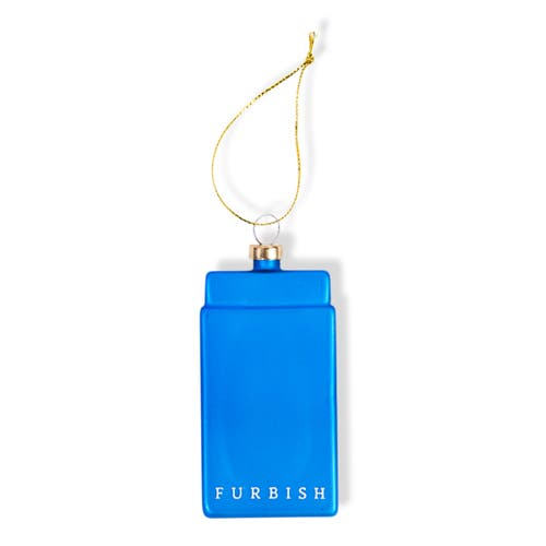 Furbish Matchbook Ornament In Blue