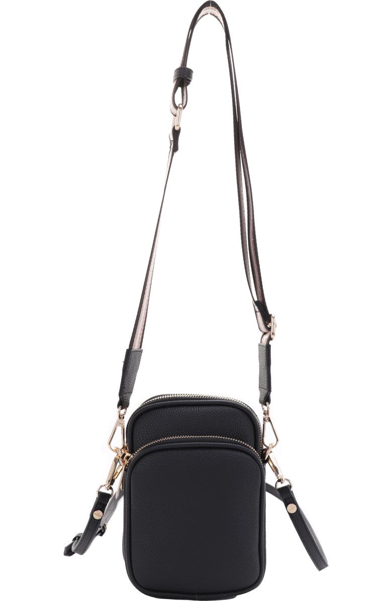 Mali + Lili Josephine Recycled Vegan Leather Crossbody Bag, Main, color,