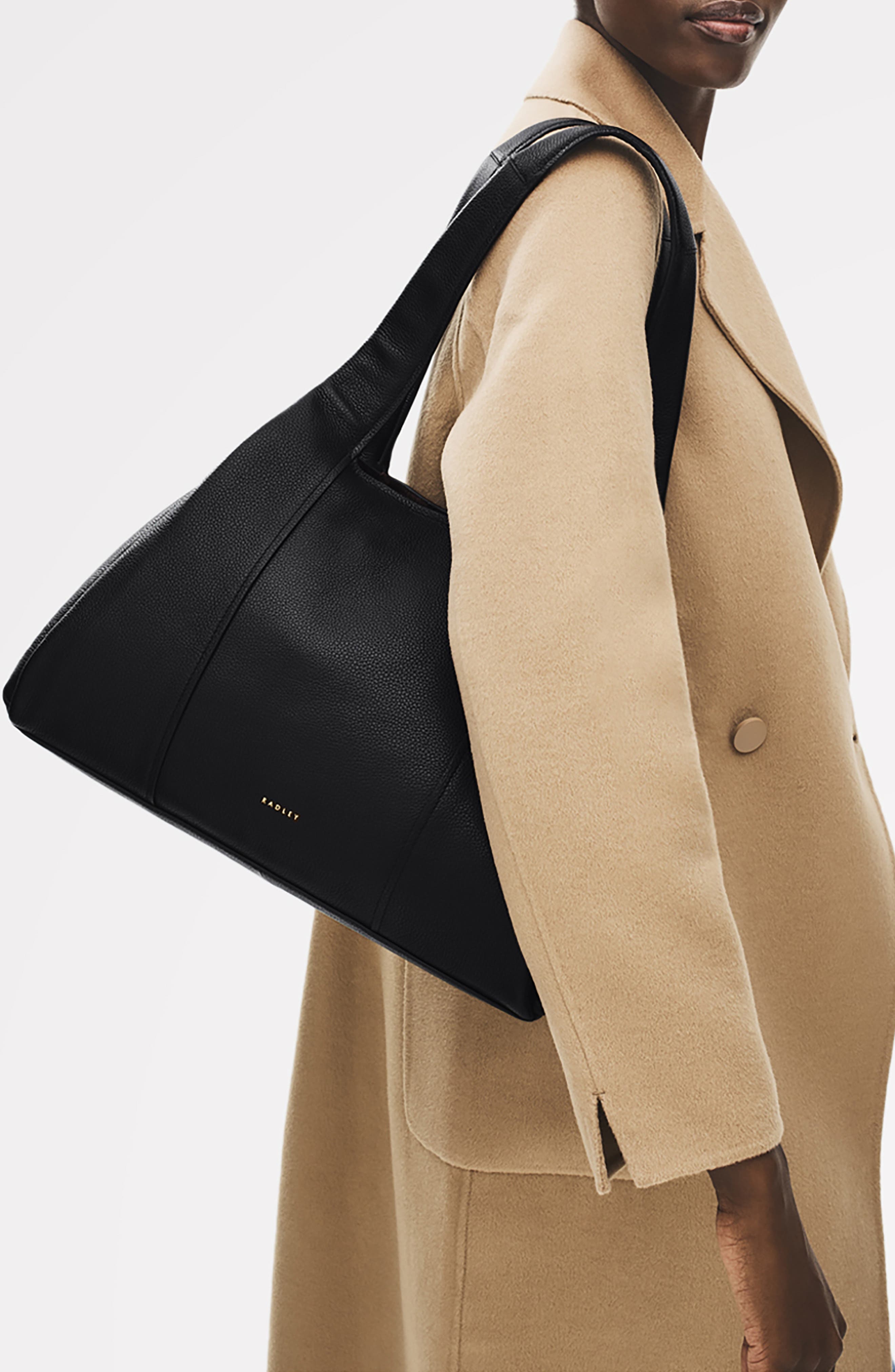 Radley Stan Hope Square Shoulder Bag, Alternate, color, Black