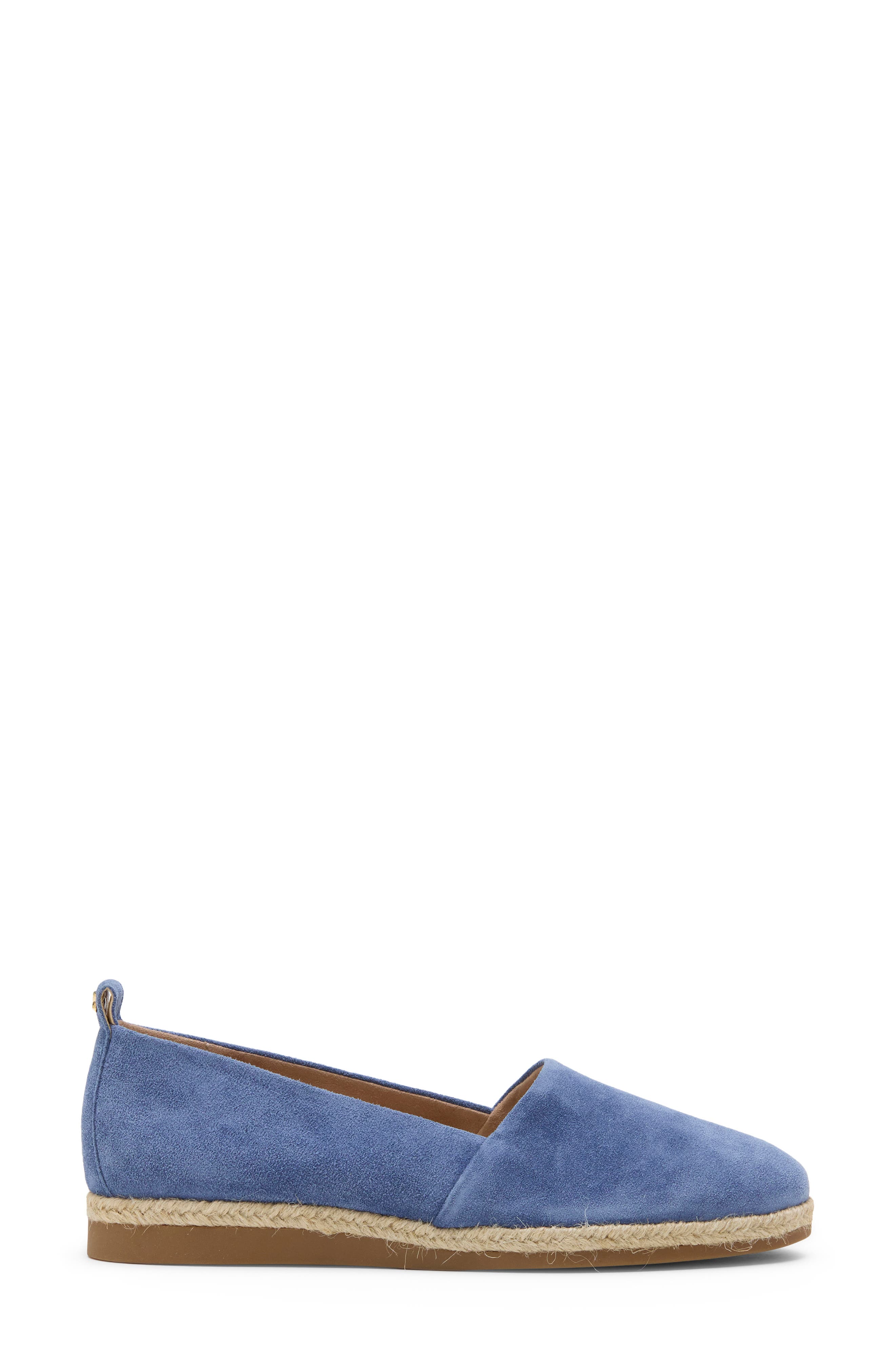 Platform Skimmer Flat, Alternate, color, LAKE SOFT SUEDE