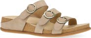 Dansko Campbell Platform Wedge Slide Sandal