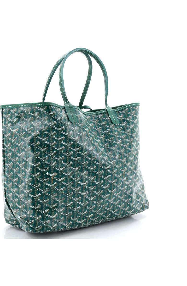 Pre-Owned Goyard Saint Louis Tote Coated Canvas PM, Alternate, color, Green