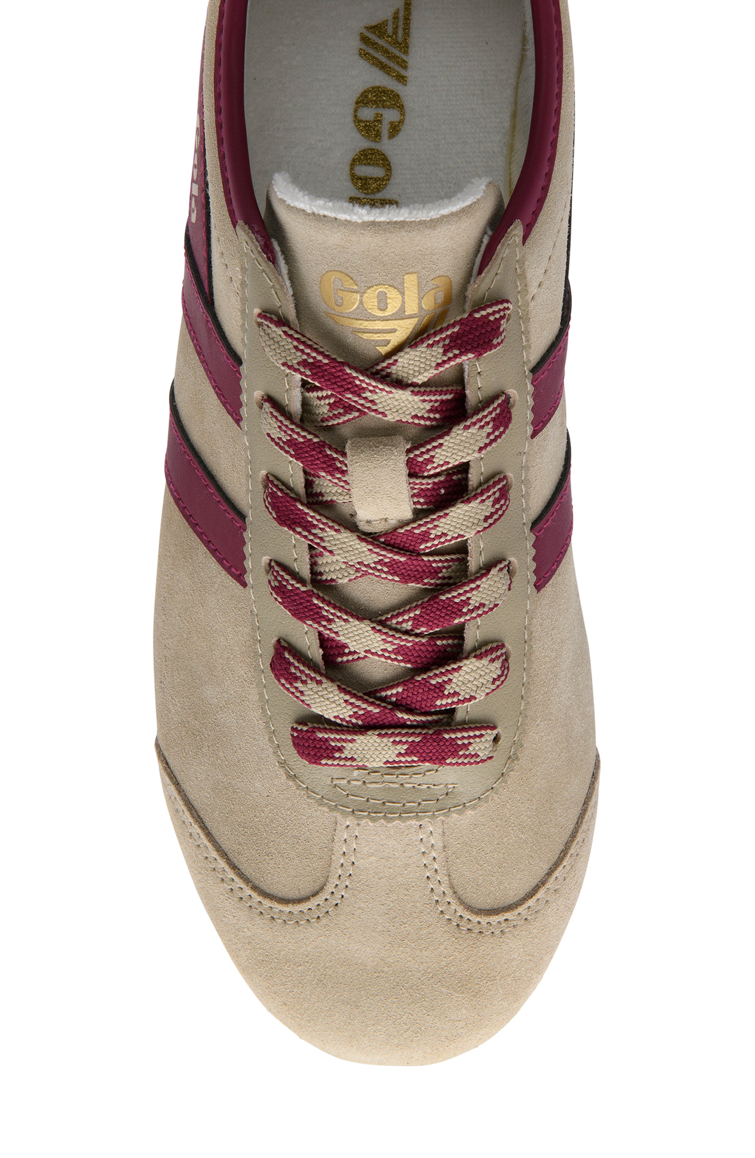 Gola Cleora Sneaker, Alternate, color, Bone/Cerise