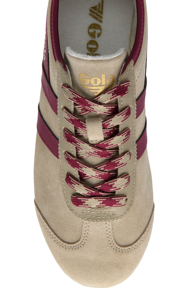 Gola Cleora Sneaker, Alternate, color, Bone/Cerise