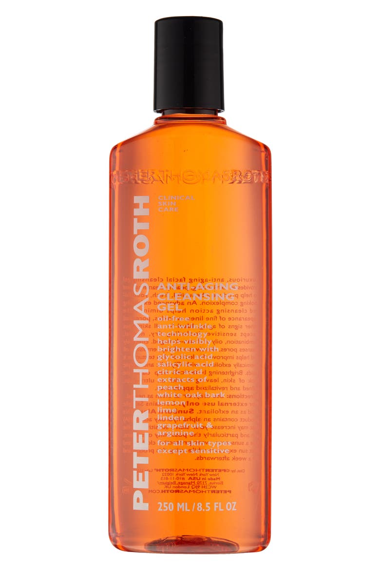 Anti-Aging Cleansing Gel, Main, color, NO COLOR