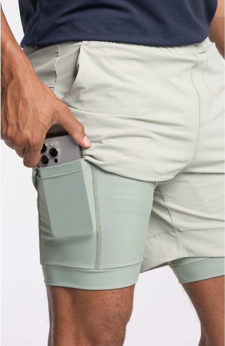 AVI Momentum Pickleball Shorts, Alternate, color, Sage