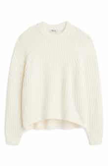 Madewell Ribbed Cotton Blend Sweater