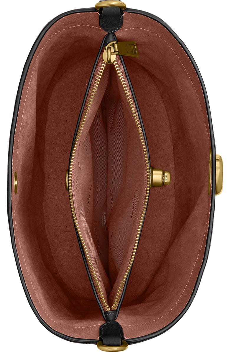 COACH Willow Polished Pebble Leather Shoulder Bag, Alternate, color,