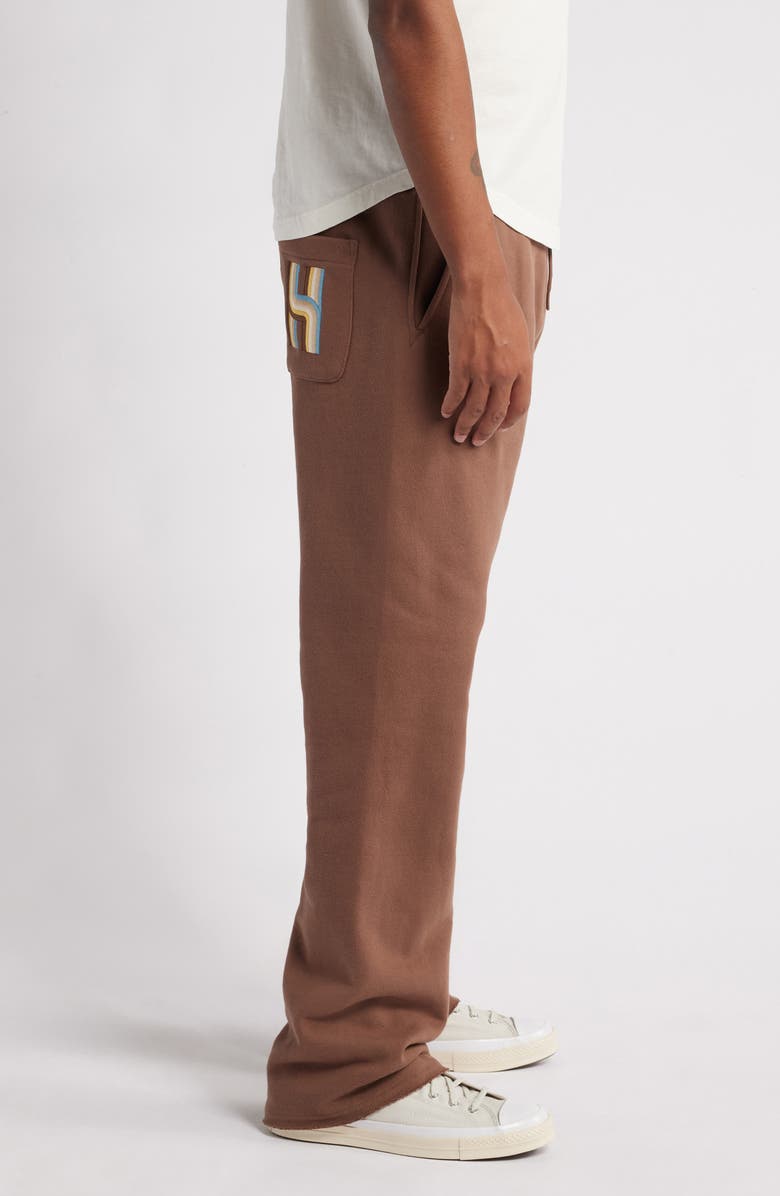 HONOR THE GIFT Studio French Terry Drawstring Pants, Alternate, color, Brown