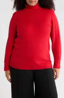 Joseph A Essential Fine Gauge Turtleneck Sweater