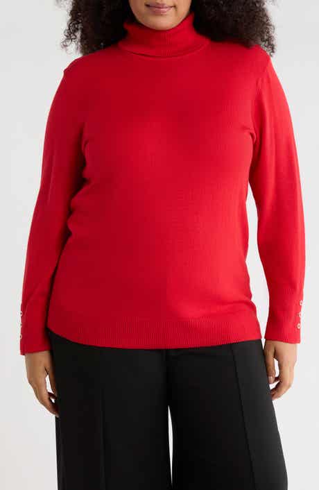 Joseph A Essential Fine Gauge Turtleneck Sweater