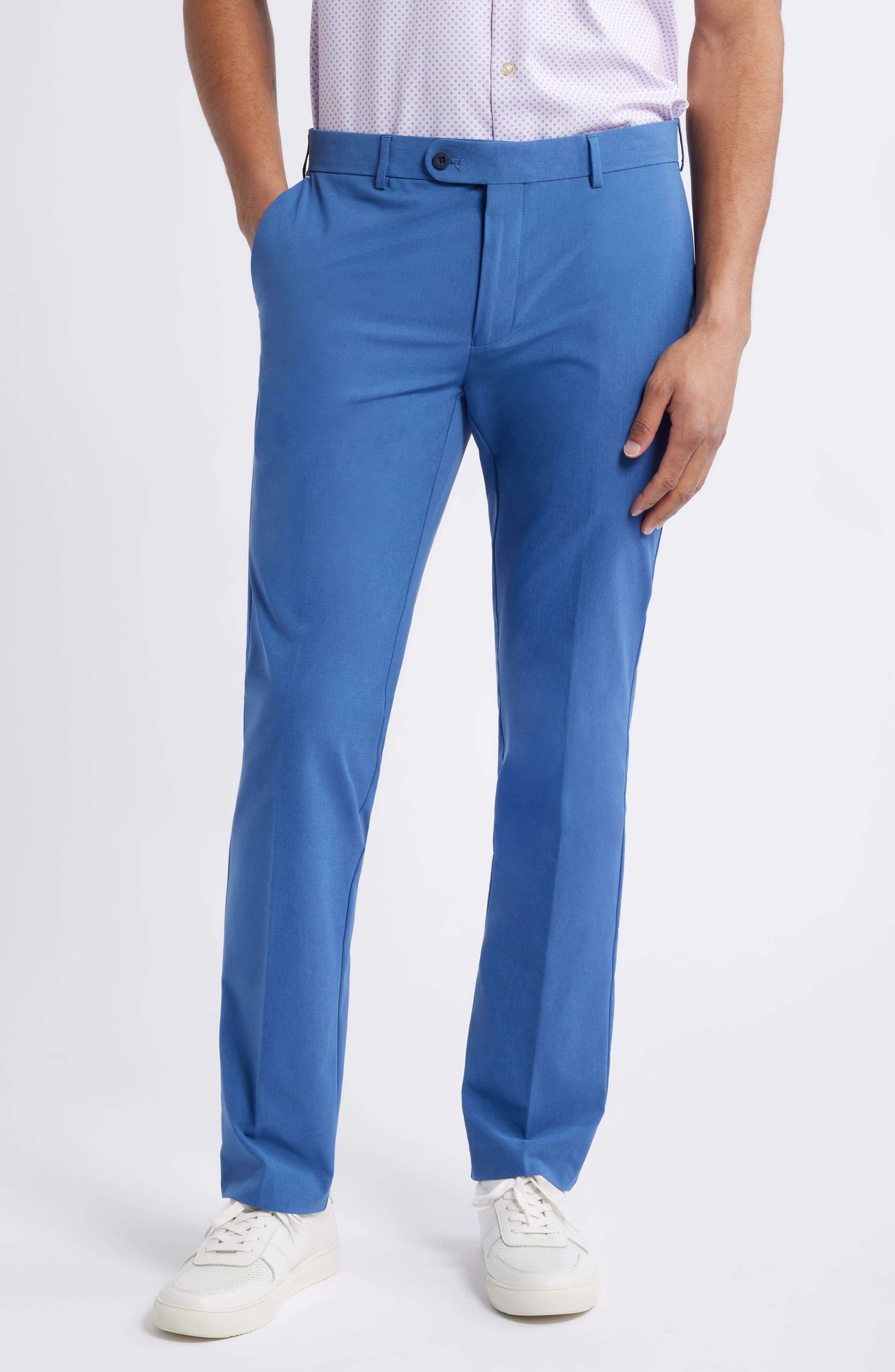 Peter Millar Crown Crafted Surge Performance Flat Front Trousers