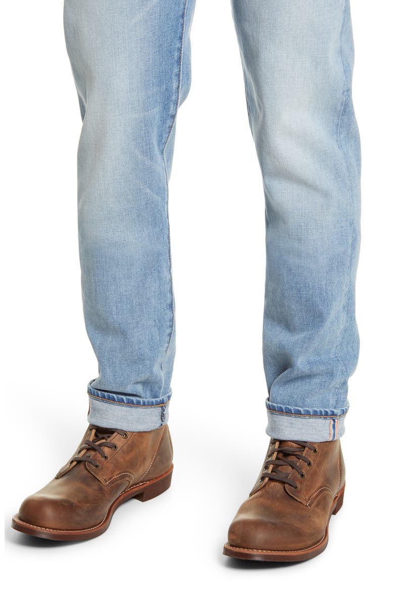 The Pen Slim 14-Ounce Stretch Selvedge Jeans, Alternate, color, KEITH