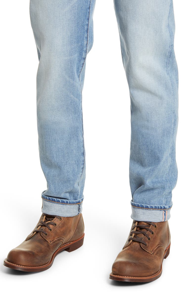 HIROSHI KATO The Pen Slim 14-Ounce Stretch Selvedge Jeans, Alternate, color, Keith