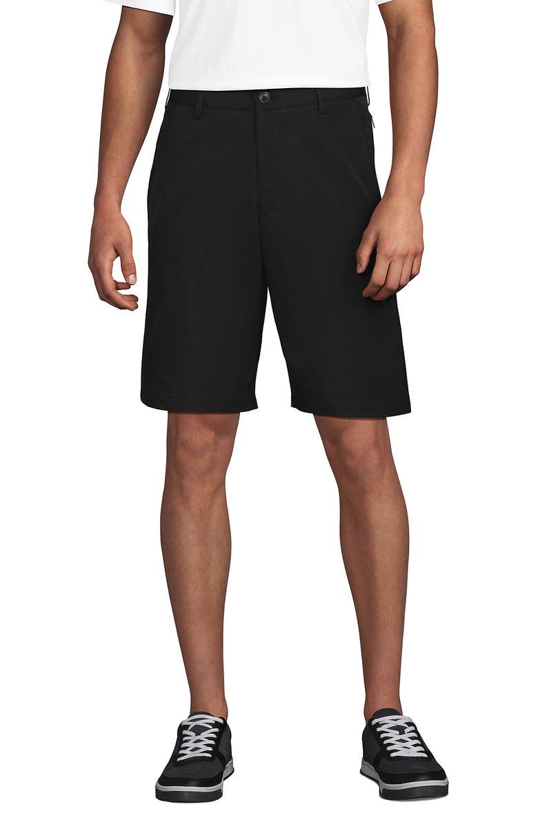 Lands' End School Uniform  Active Chino Shorts, Main, color, 