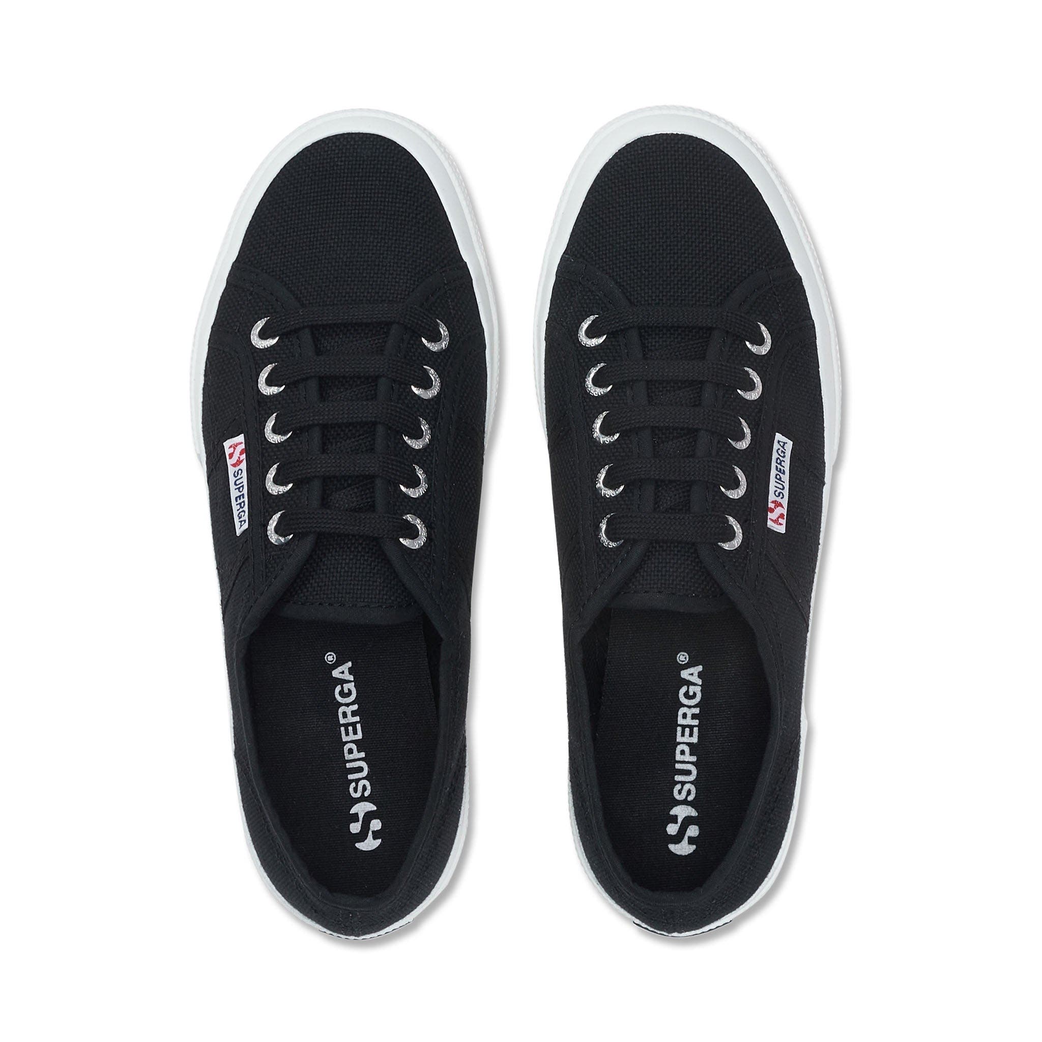 Superga 2750 Cotu Classic Sneakers, Alternate, color, Black White
