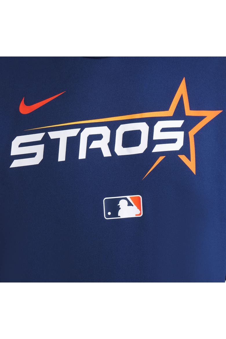 Men's Nike  Navy Houston Astros 2025 City Connect Authentic Collection Performance Pullover Hoodie, Alternate, color, Navy