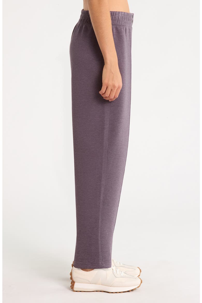 Brushed AirEssentials® Slim Straight Leg Pants, Alternate, color, ORCHID ASH HEATHER