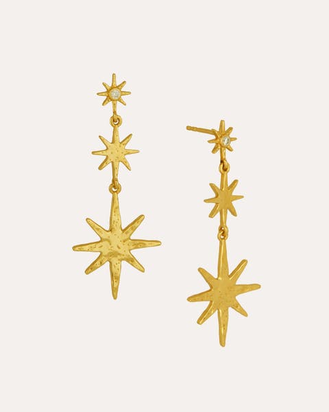 Star Drop Earrings