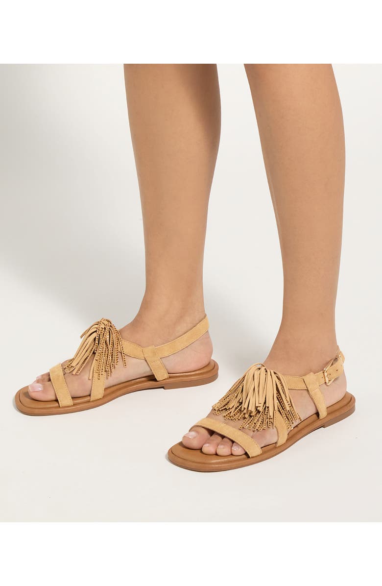 Dune London Lysia Ankle Strap Sandal, Alternate, color,