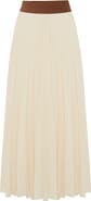 Exquise Diana Pleated Midi Skirt