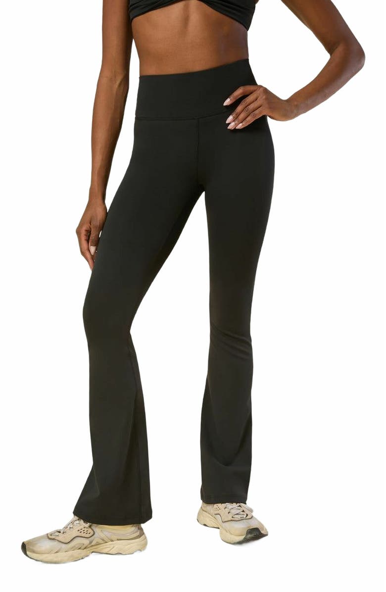 WeWoreWhat Bootcut Leggings, Alternate, color, Black
