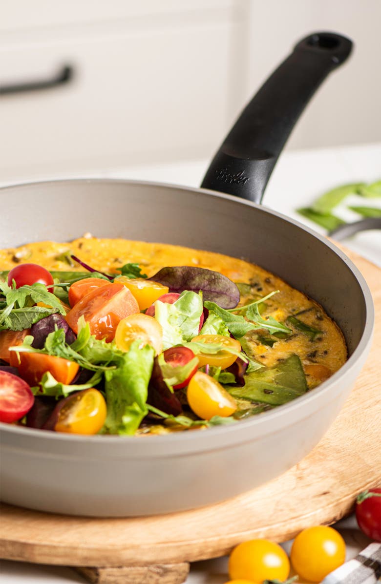 Fissler Ceratal Comfort Ceramic Non-Stick Frying Pan Set, Alternate, color, Warm Grey