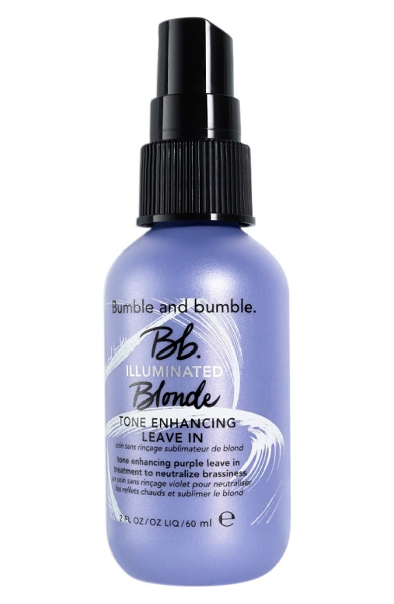 Bumble and bumble. Illuminated Blonde Tone Enhancing Leave In Spray, Main, color,