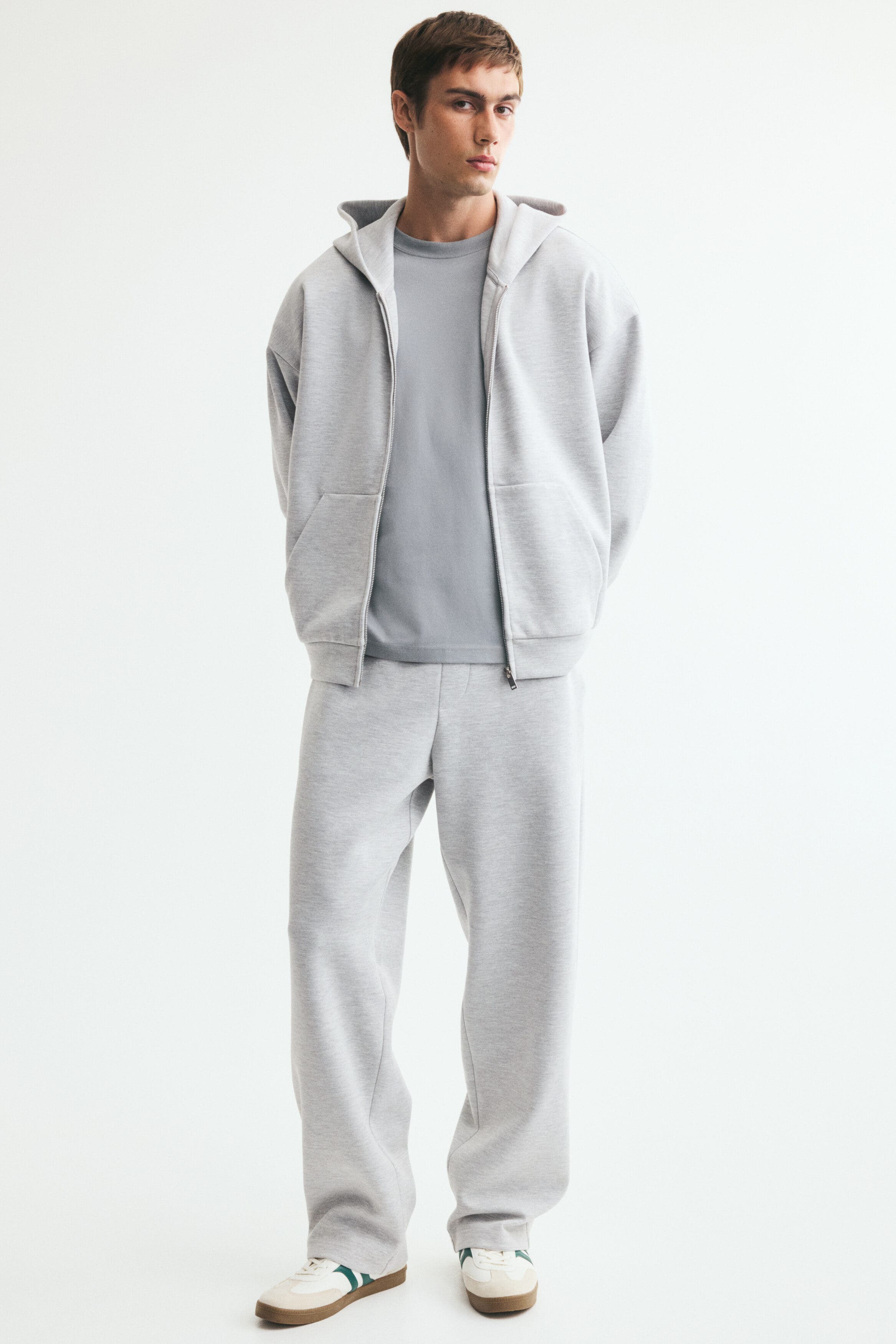 Light gray melange
