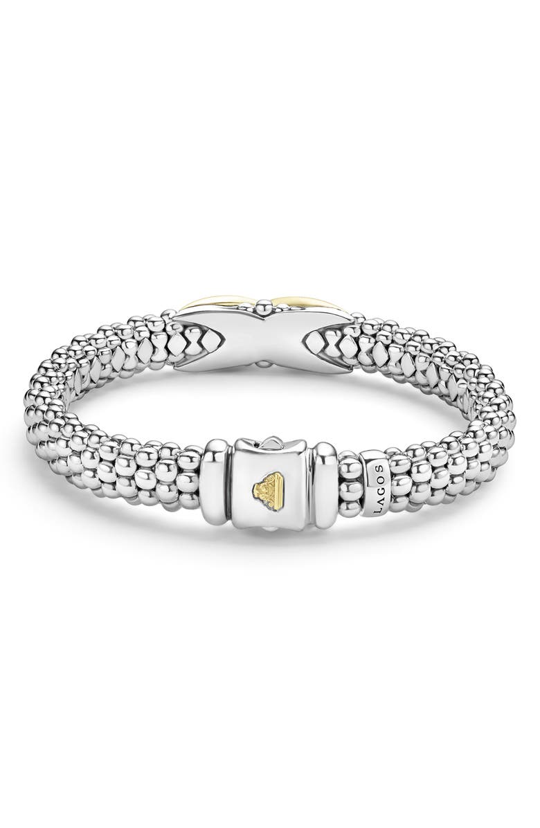 LAGOS Embrace Bracelet, Alternate, color, Silver