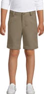 Lands' End School Uniform Boys Active Chino Shorts