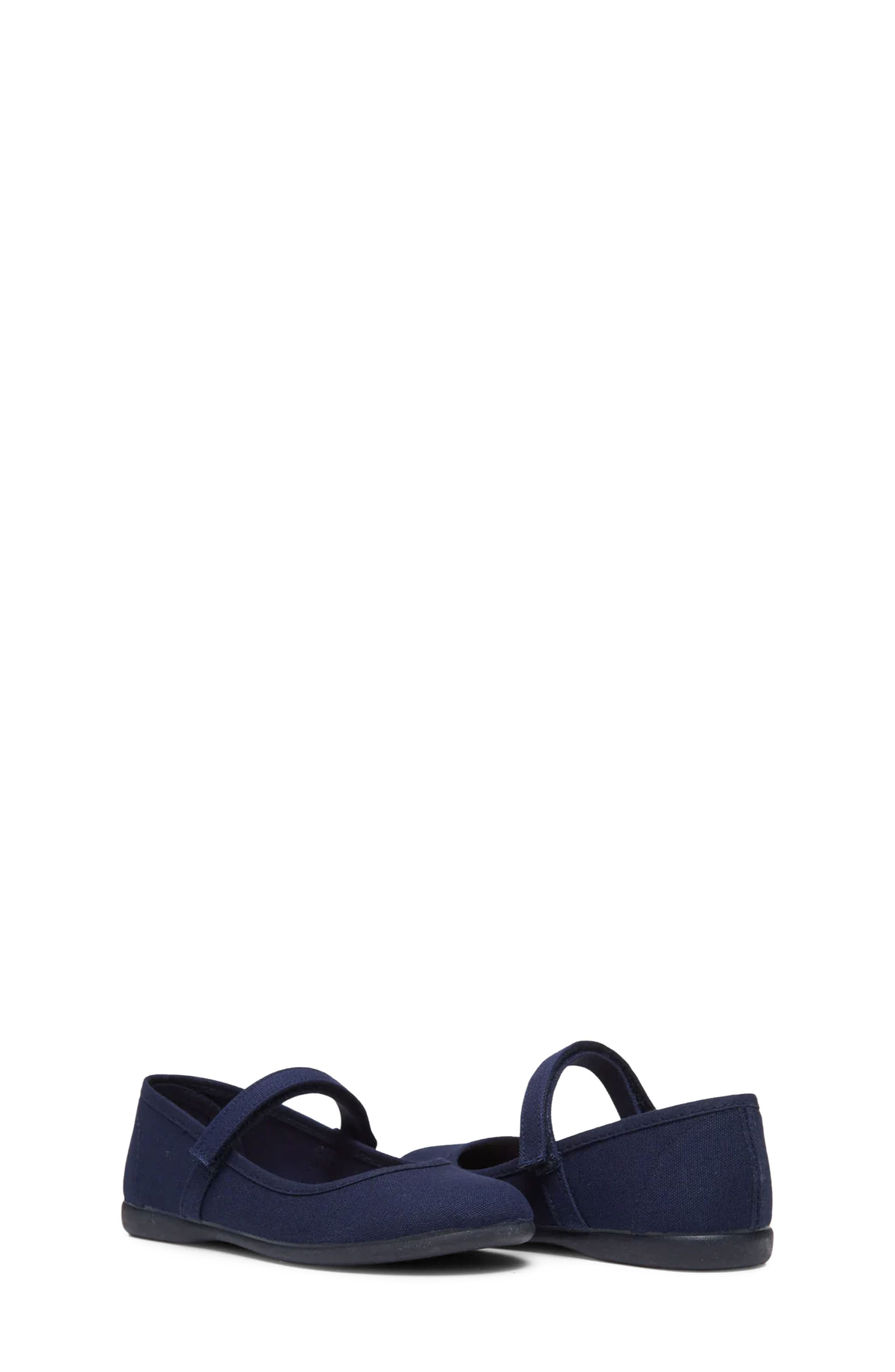 CHILDRENCHIC Kids' Alma Mary Jane Flat, Alternate, color, Navy