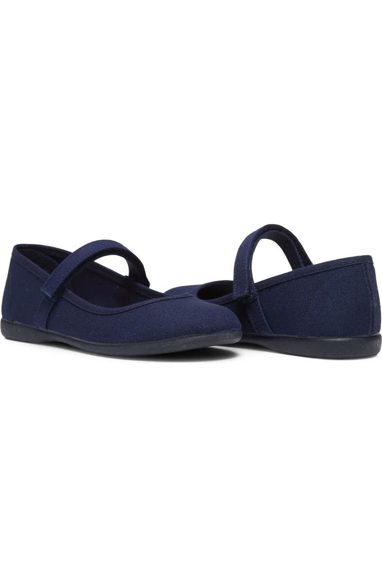 CHILDRENCHIC Kids' Alma Mary Jane Flat, Alternate, color, Navy